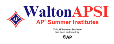 WaltonAP Summer Institutes